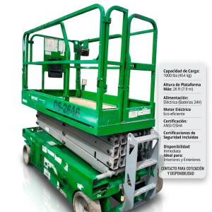 GS-2646 Plataforma de tijera